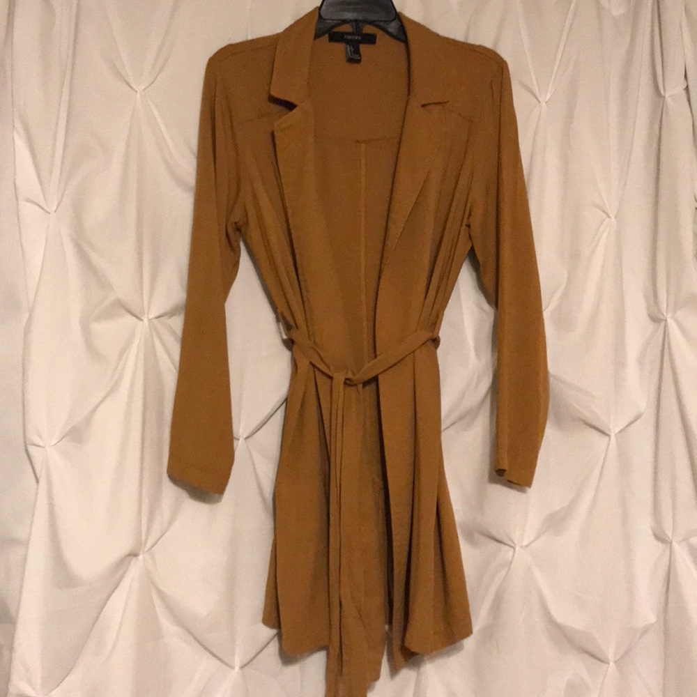 Long Mustard Jacket